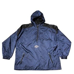 Vintage Starter North Carolina Tar Hills Pullover Jacket Blue